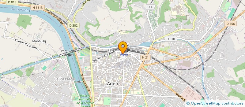 localisation de l'entreprise ASSOCIATION L'ETOILE à AGEN