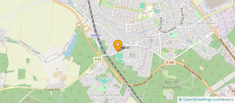 localisation de l'entreprise ASSOCIATION L'ETOILE POLAIRE DE PEV  CESSON