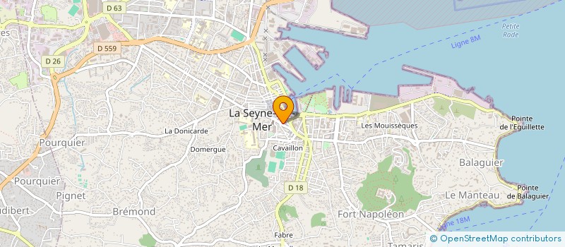 localisation de l'entreprise ASSOCIATION L'ETUDE SEYNOISE à LA SEYNE SUR MER