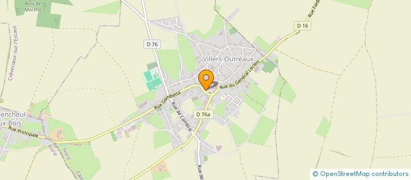 localisation de l'entreprise ASSOCIATION L HARMONIE L UNION à VILLERS-OUTREAUX