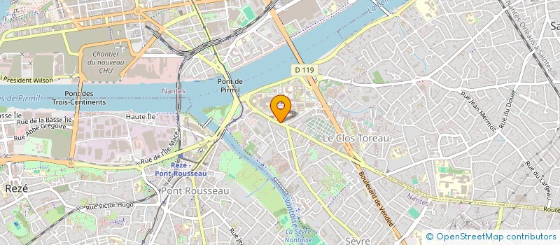 localisation de l'entreprise ASSOCIATION L'HISTOIRE DES HOPITAUX ET DU PATRIMOINE SANTE DE NANTES à NANTES