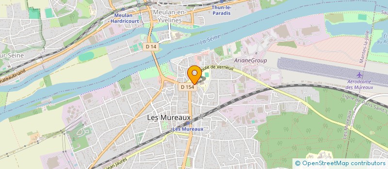 localisation de l'entreprise ASSOCIATION L'HOMME RETROUVE à LES MUREAUX