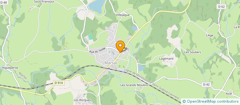 localisation de l'entreprise ASSOCIATION L'ICA à ARRENES