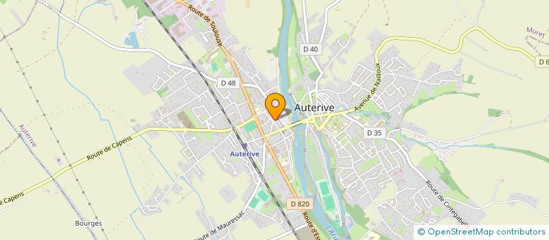 localisation de l'entreprise ASSOCIATION L'ILE AUX ENFANTS D'AUTERIVE à AUTERIVE