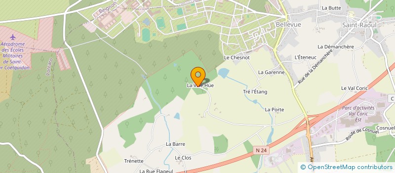 localisation de l'entreprise ASSOCIATION L ILE INCONNUE  MONTENEUF