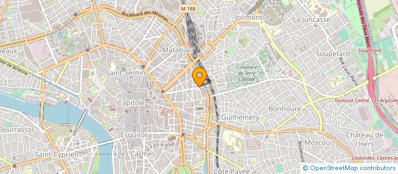 localisation de l'entreprise ASSOCIATION L'ITALIE A TOULOUSE à TOULOUSE