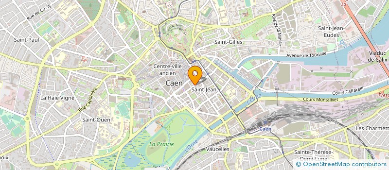 localisation de l'entreprise ASSOCIATION L OASIS à CAEN