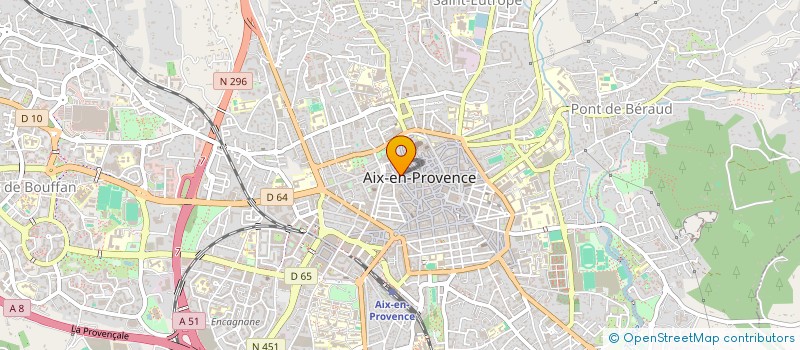 localisation de l'entreprise ASSOCIATION L'ODICEE à AIX-EN-PROVENCE