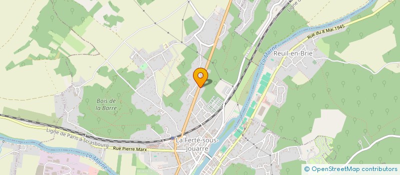 localisation de l'entreprise ASSOCIATION L'UNION FAIT LA FORCE à LA FERTE-SOUS-JOUARRE