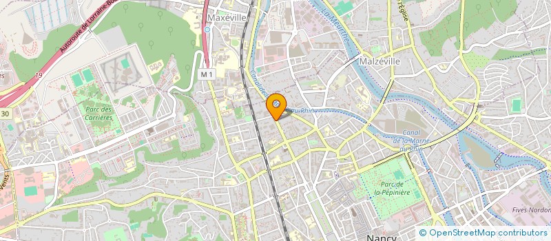 localisation de l'entreprise ASSOCIATION LA 25 EME IMAGE  NANCY