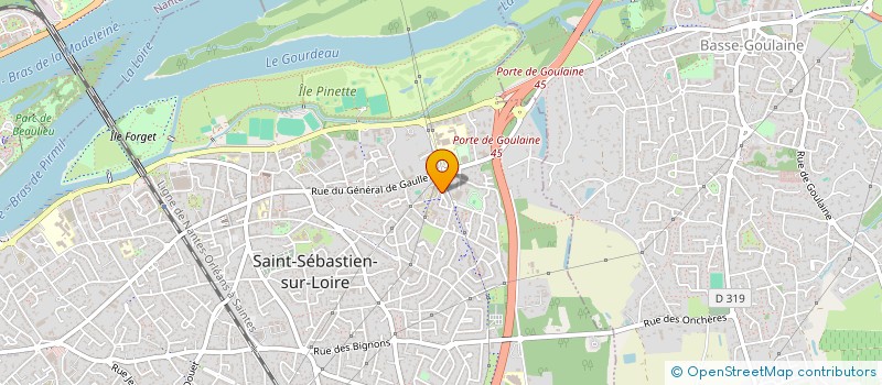 localisation de l'entreprise ASSOCIATION LA 52EME à SAINT-SEBASTIEN-SUR-LOIRE