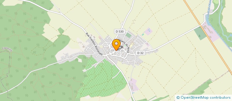 localisation de l'entreprise ASSOCIATION LA BAIONNETTE  CORMICY