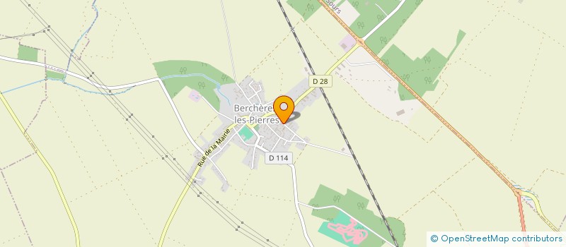 localisation de l'entreprise ASSOCIATION LA BALANCOIRE à BERCHERES-LES-PIERRES
