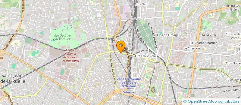 localisation de l'entreprise ASSOCIATION LA BARAKA à ORLEANS