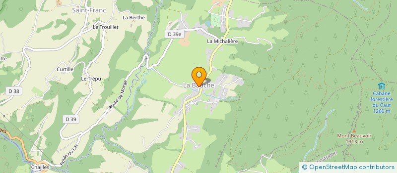 localisation de l'entreprise ASSOCIATION LA BAUCHE QUI BOUGE  LA BAUCHE