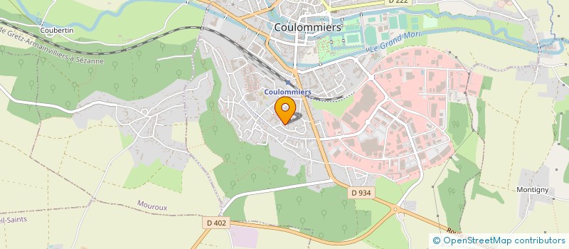 localisation de l'entreprise ASSOCIATION LA BERGERIE à COULOMMIERS