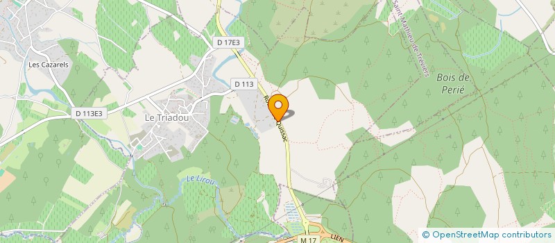 localisation de l'entreprise ASSOCIATION LA BICICLETA  LAURET