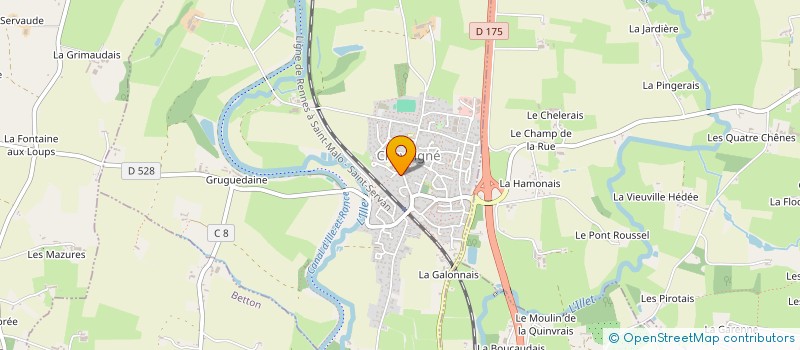 localisation de l'entreprise ASSOCIATION LA BICOQUE DE CHEVAIGNE  CHEVAIGNE