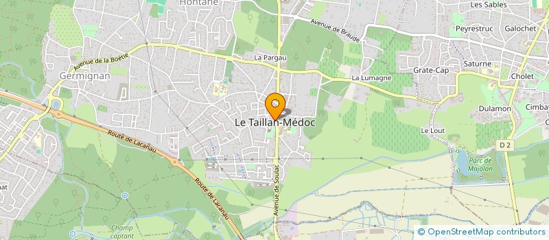 localisation de l'entreprise ASSOCIATION LA BOETIE LOISIRS à LE TAILLAN-MEDOC