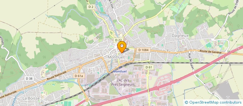 localisation de l'entreprise ASSOCIATION LA BOIS à LA BOISSE