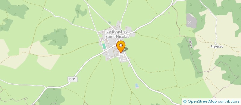 localisation de l'entreprise ASSOCIATION  LA BOUCHITOISE   LE BOUCHET-SAINT-NICOLAS