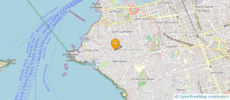 localisation de l'entreprise ASSOCIATION LA BOULE ANDOUMOISE à MARSEILLE