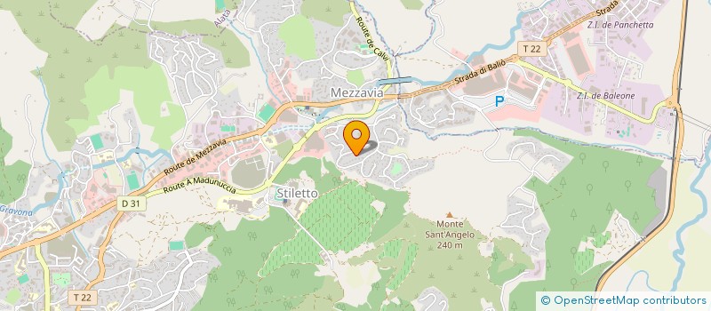 localisation de l'entreprise ASSOCIATION LA BOULE DU SOLEIL  AJACCIO