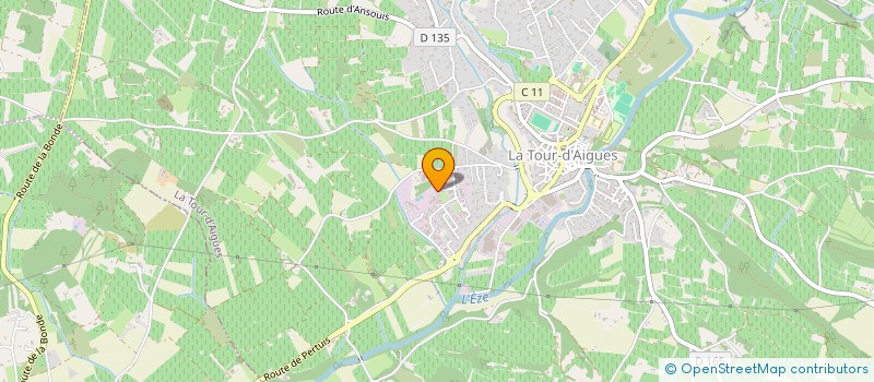 localisation de l'entreprise ASSOCIATION LA BOURGUETTE - SIEGE SOCIAL à LA TOUR-D'AIGUES