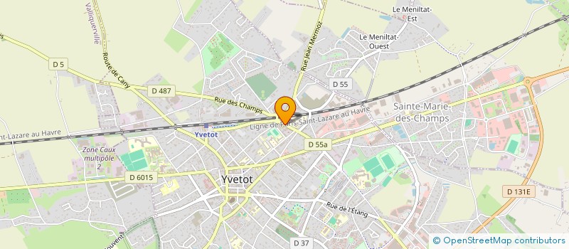 localisation de l'entreprise ASSOCIATION LA BREME à YVETOT