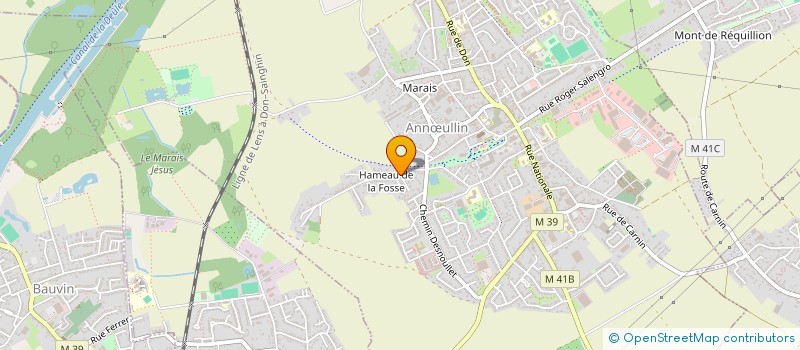 localisation de l'entreprise ASSOCIATION LA BRIGADE DE LEON  ANNULLIN