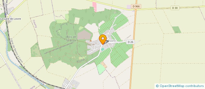 localisation de l'entreprise ASSOCIATION LA BRIMONTAISE  BRIMONT