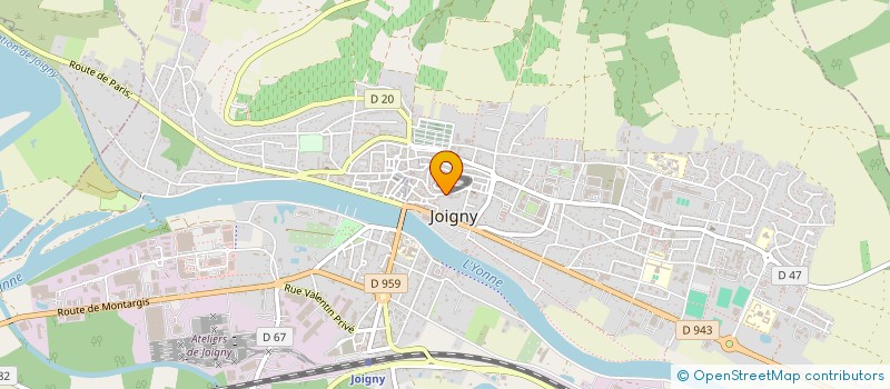 localisation de l'entreprise ASSOCIATION LA BURRATA à JOIGNY