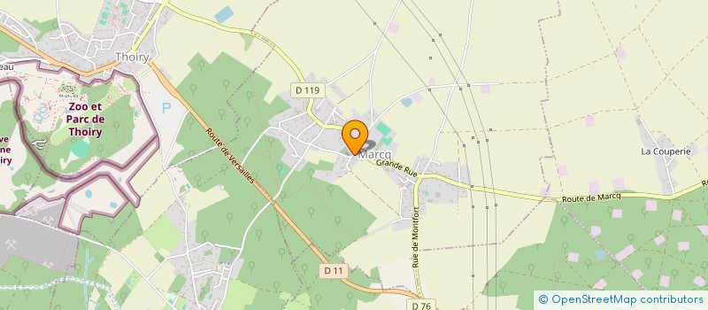 localisation de l'entreprise ASSOCIATION LA CAMPAGNOLE  MARCQ