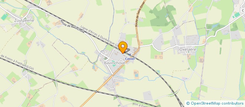 localisation de l'entreprise ASSOCIATION LA CASSELINE  CASSEL