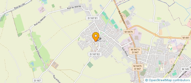 localisation de l'entreprise ASSOCIATION LA CHAISERIE  VIOLAINES