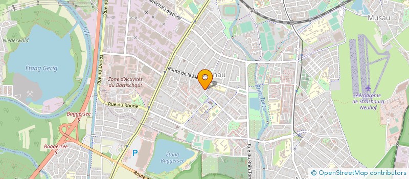 localisation de l'entreprise ASSOCIATION LA CHENILLE à STRASBOURG