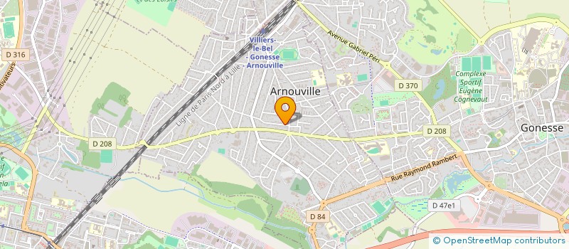 localisation de l'entreprise ASSOCIATION LA CLEMENCE à ARNOUVILLE