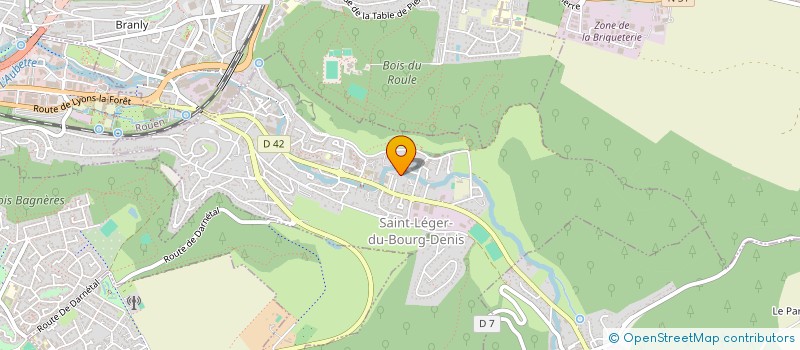 localisation de l'entreprise ASSOCIATION LA COMPAGNIE AVANT L'ORAGE à ROUEN