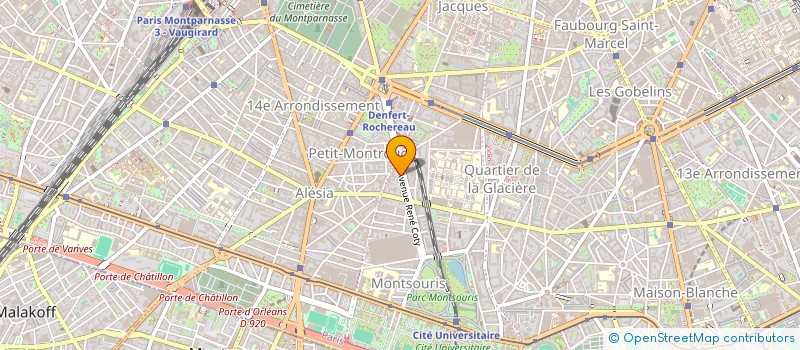 localisation de l'entreprise ASSOCIATION LA COMPAGNIE DE LA TONGUE  PARIS