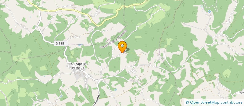 localisation de l'entreprise ASSOCIATION LA COMPAGNIE DES NEZ ROUGES  SAINT-AUBIN-DE-NABIRAT