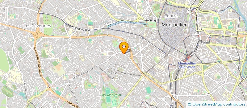 localisation de l'entreprise ASSOCIATION LA COMPAGNIE RIBOSOME à MONTPELLIER