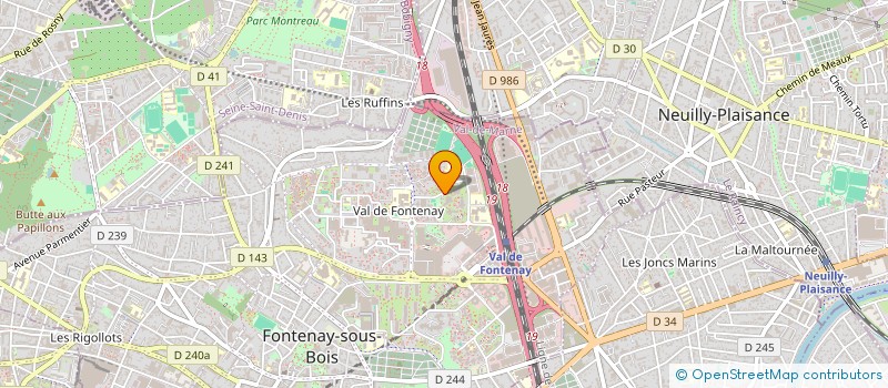 localisation de l'entreprise ASSOCIATION LA COORDINATION DES ELUS FRANCAIS D ORIGINE MALIENNE à FONTENAY-SOUS-BOIS