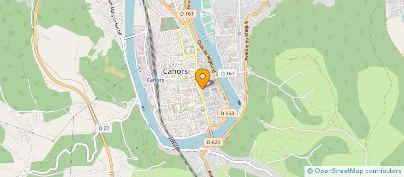 localisation de l'entreprise ASSOCIATION LA CORDEE à CAHORS
