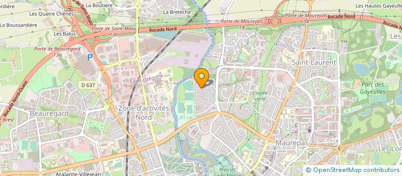 localisation de l'entreprise ASSOCIATION LA DECOUVRANCE à RENNES