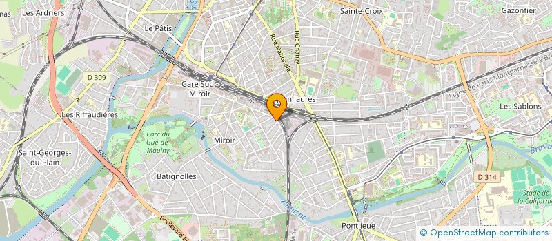 localisation de l'entreprise ASSOCIATION LA DOUILLE  LE MANS