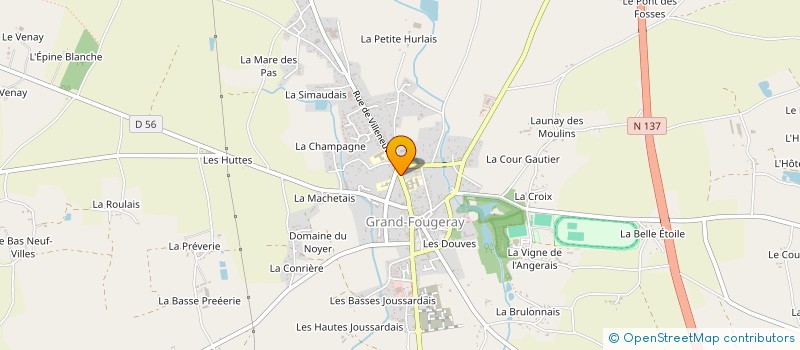 localisation de l'entreprise ASSOCIATION LA DUGUESCLIN à GRAND-FOUGERAY