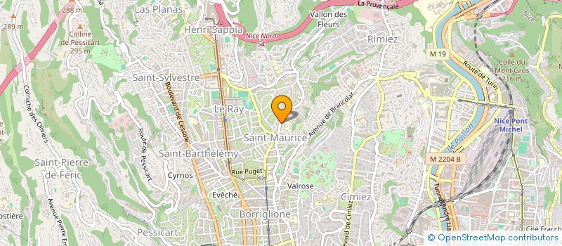localisation de l'entreprise ASSOCIATION LA FA RE SI DO à NICE