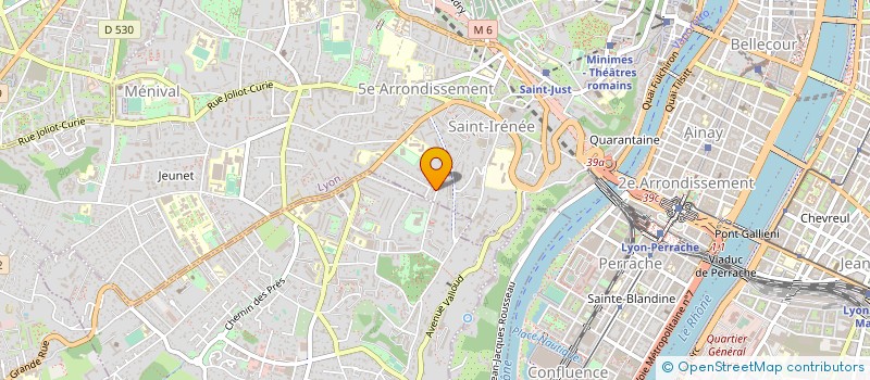 localisation de l'entreprise ASSOCIATION LA FACE NORD CIE à LYON