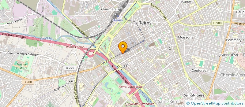 localisation de l'entreprise ASSOCIATION LA FARANDOLE à REIMS