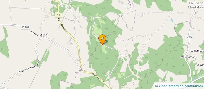 localisation de l'entreprise ASSOCIATION LA FERME COLLECTIVE DE LAPOUZE  CHAPDEUIL